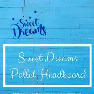 1001pallets.com-sweet-dreams-stenciled-pallet-headboard-01