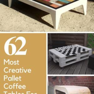The 62 Most Creative Pallet Coffee Tables For Your Inspiration
