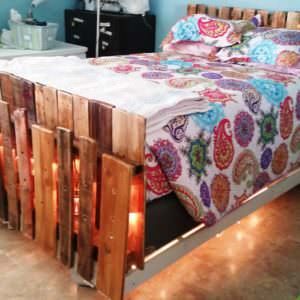 1001pallets.com-lighted-bed-i-made-with-pallets