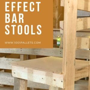 Wonky Effect Bar Stools