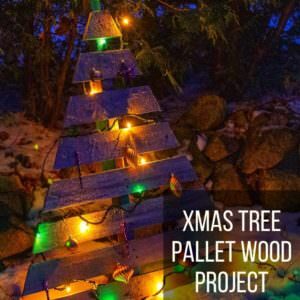 Xmas Tree Pallet Wood Project